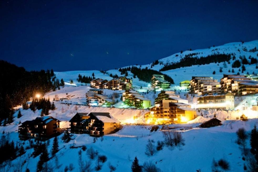 Les Iris T2 Station Alpe Huez Lägenhet Auris Exteriör bild