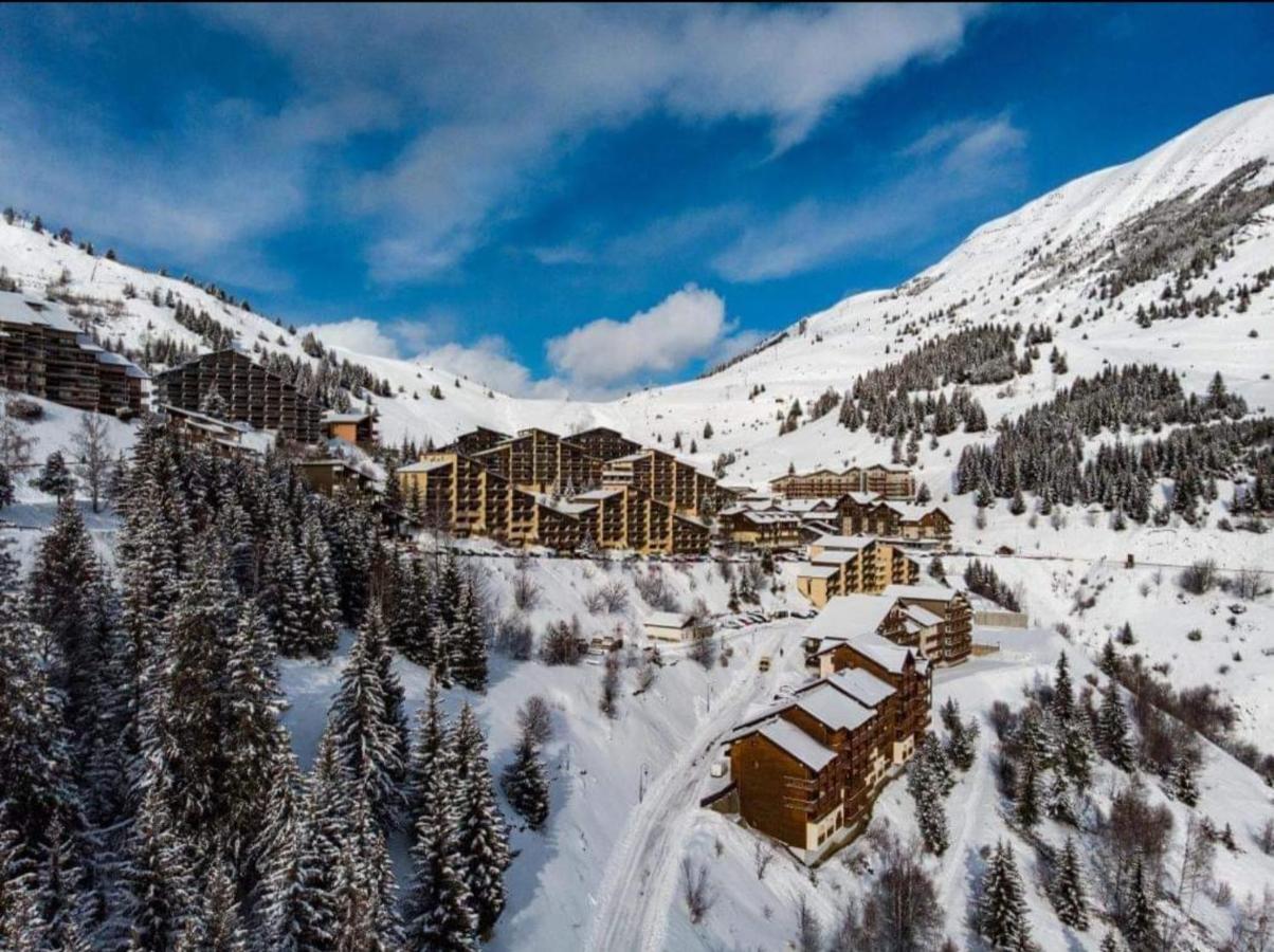 Les Iris T2 Station Alpe Huez Lägenhet Auris Exteriör bild