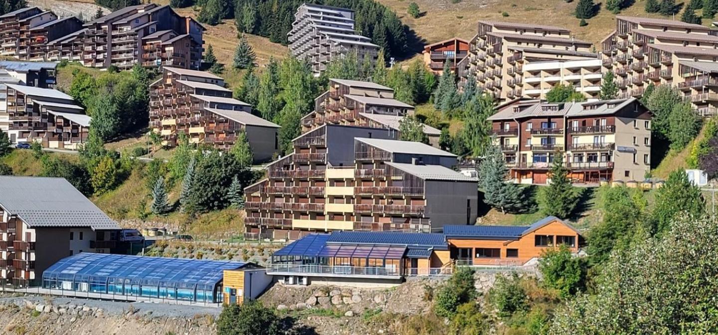 Les Iris T2 Station Alpe Huez Lägenhet Auris Exteriör bild
