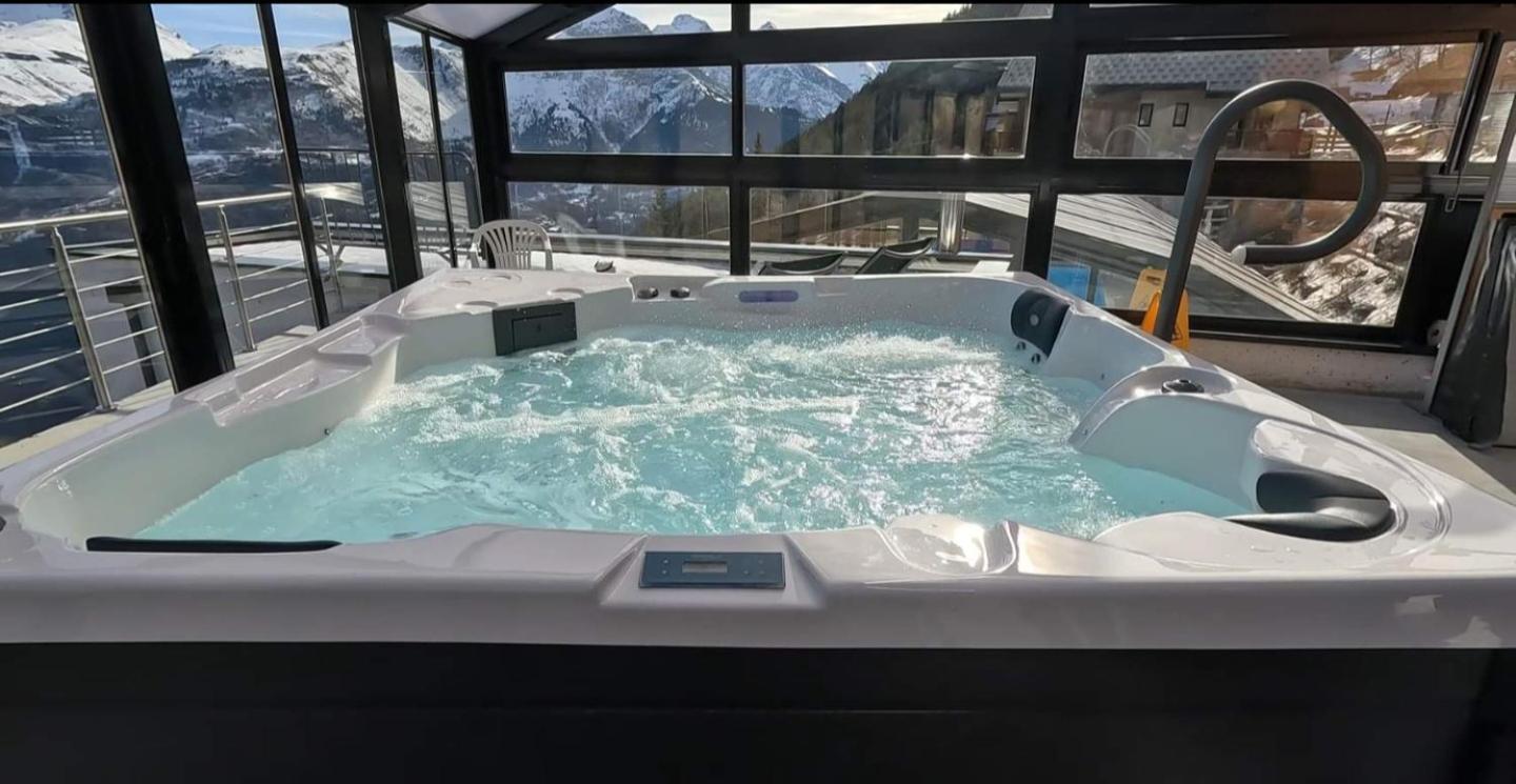 Les Iris T2 Station Alpe Huez Lägenhet Auris Exteriör bild